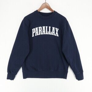 Stanley Stella Parallax Sweatshirt Mens Medium‎ Navy Blue Pullover Crewneck